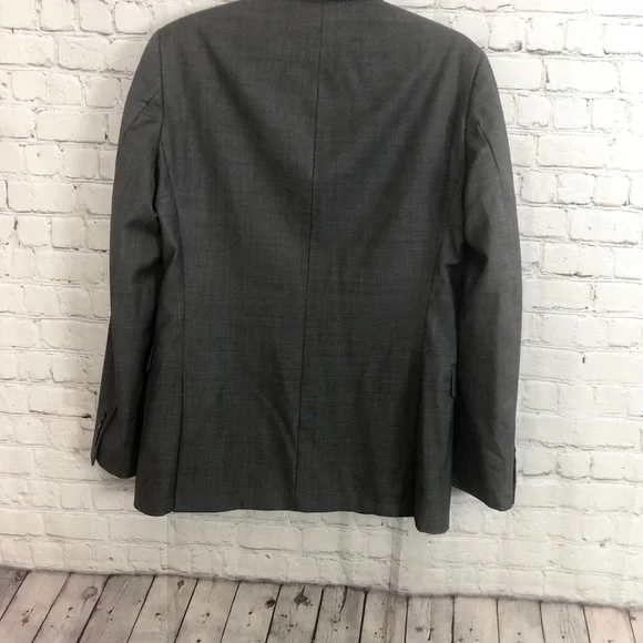 Calvin Klein Gray Extra Slim Fit Suit Jacket - Picture 6 of 8